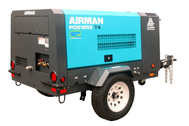 Premier Equipment Rentals Airman PDS185 Compressor
