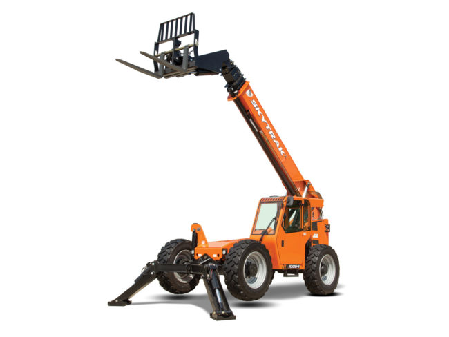 Premier Equipment Rentals JLG SkyTrack Fork Lift